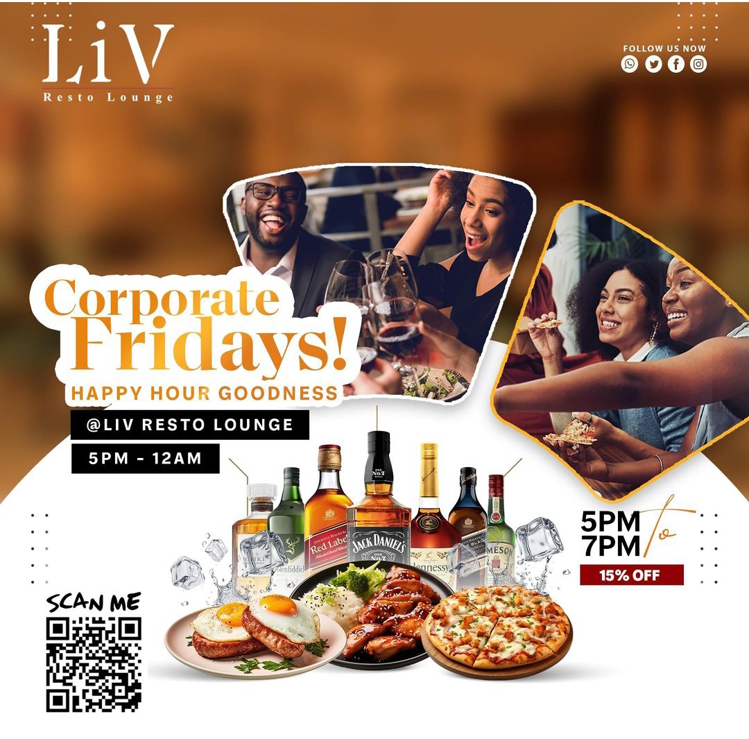 Corporate Fridays: Happy Hour Goodness - on UpNext Ghana