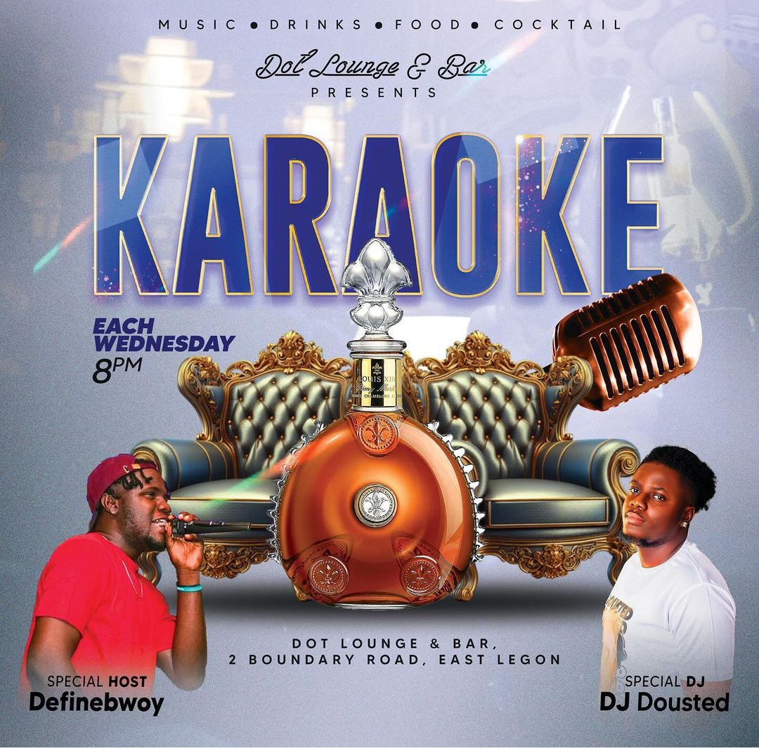 Karaoke Night: Dot Lounge - on UpNext Ghana