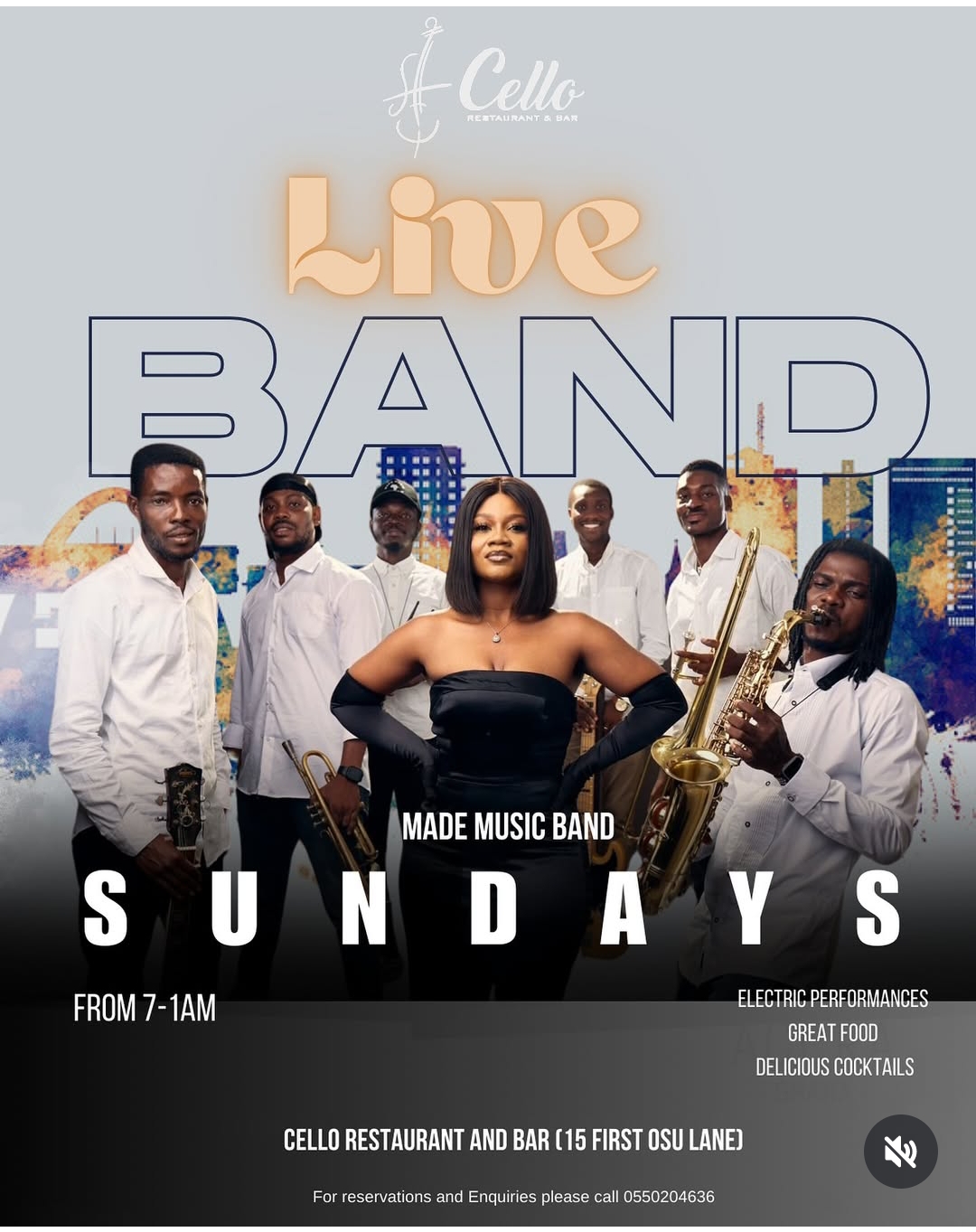 Live Band Sundays