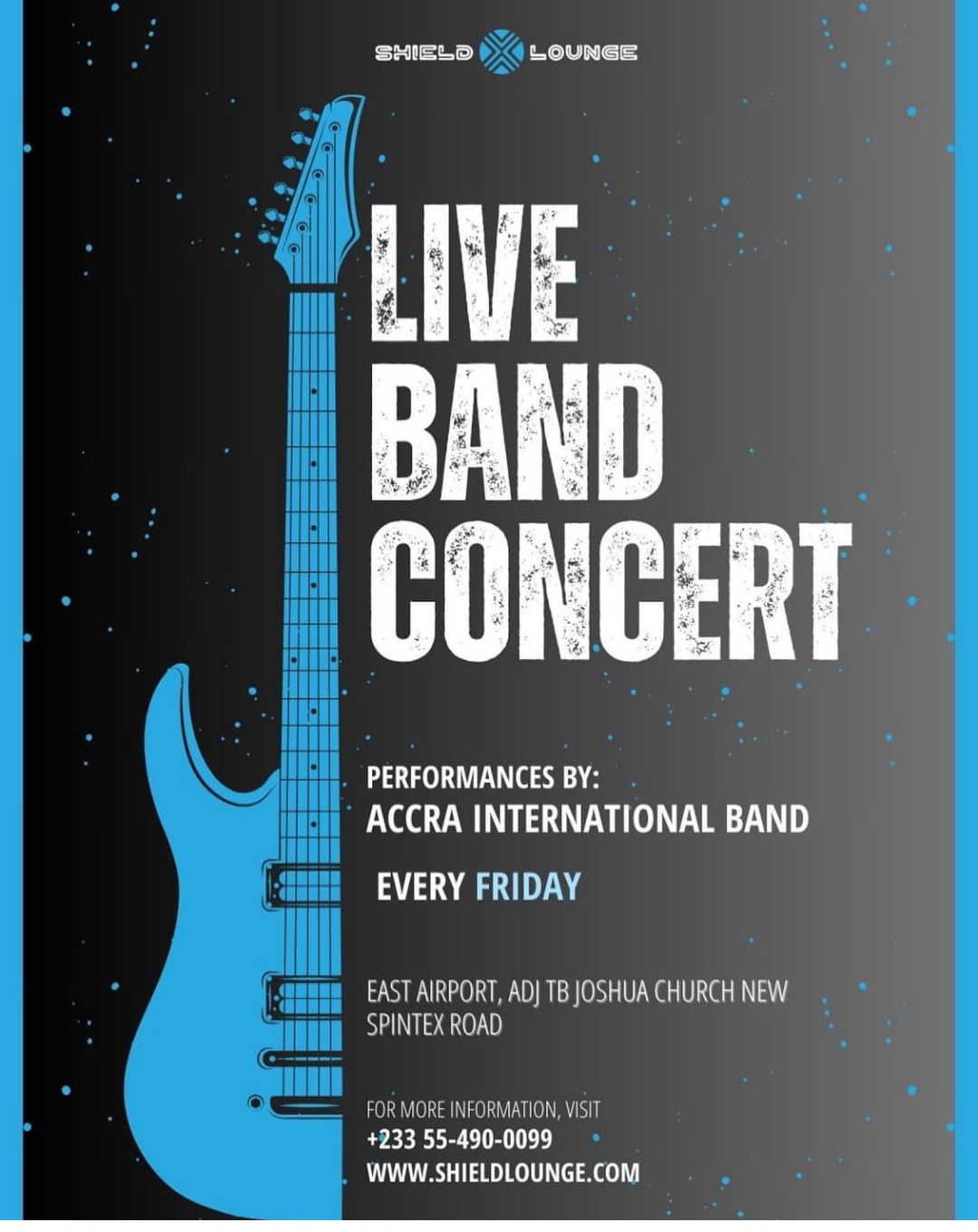 Live Band Concert - on UpNext Ghana