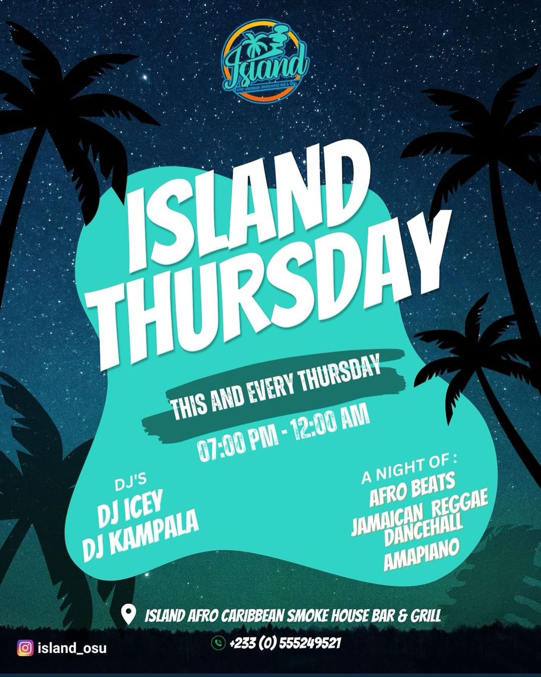 Island Thursdays - on UpNext Ghana