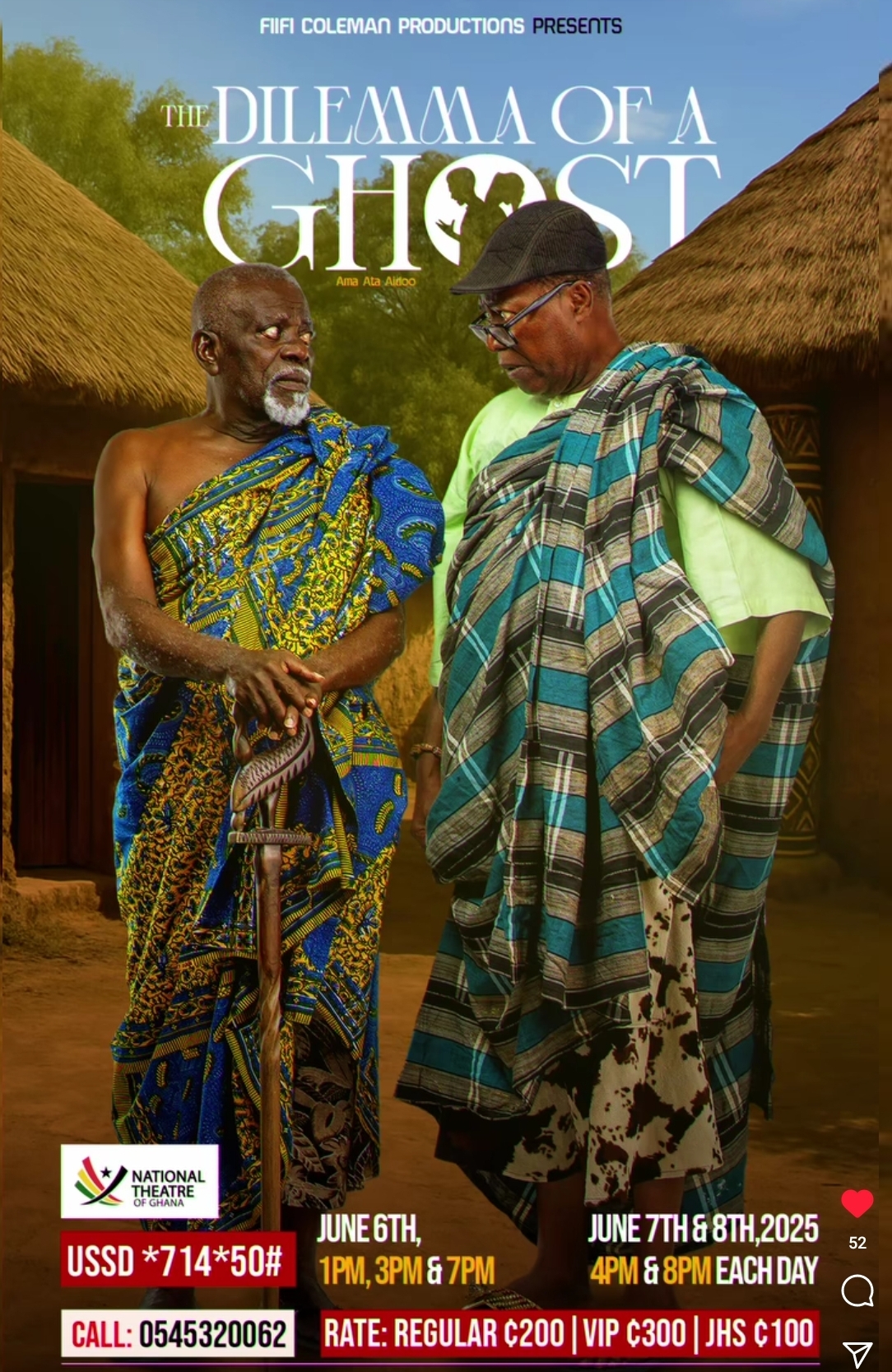 The Dilemma of a Ghost: Stage Play