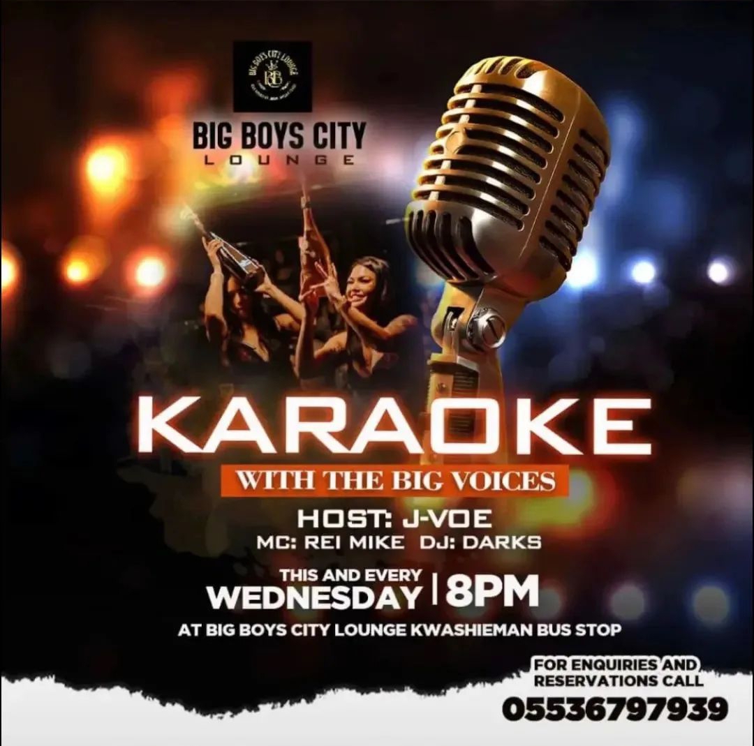 Karaoke with the Big Voices - on UpNext Ghana