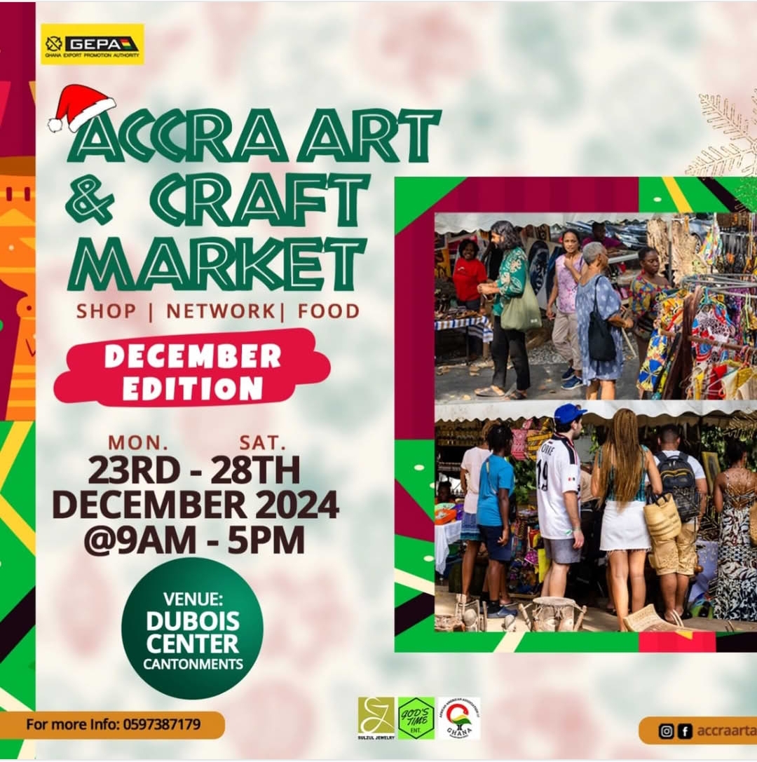 Accra Art and Craft Market: December Edition - on UpNext Ghana