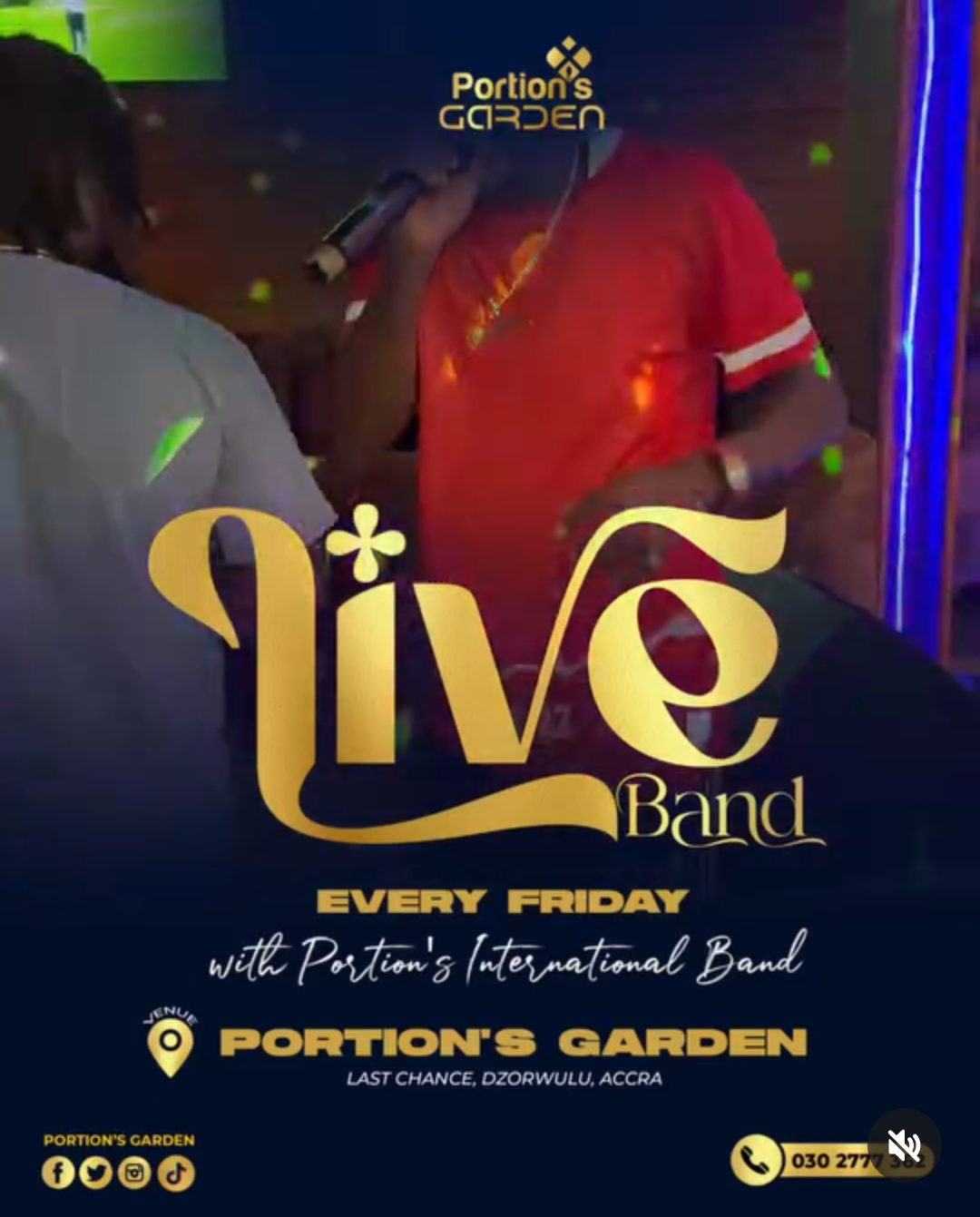 Portion's Live Band - on UpNext Ghana