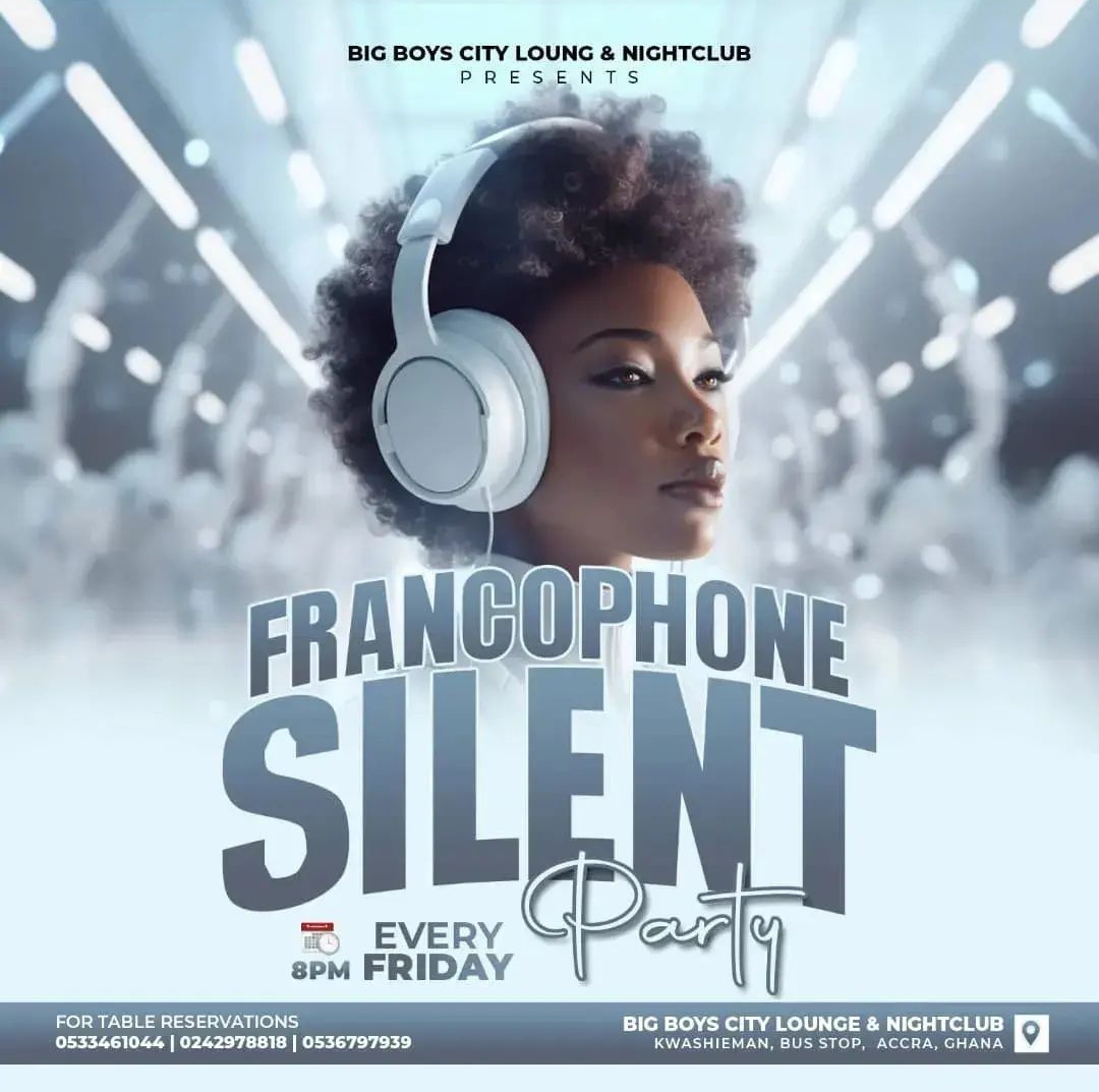 Francophone Silent Party - on UpNext Ghana